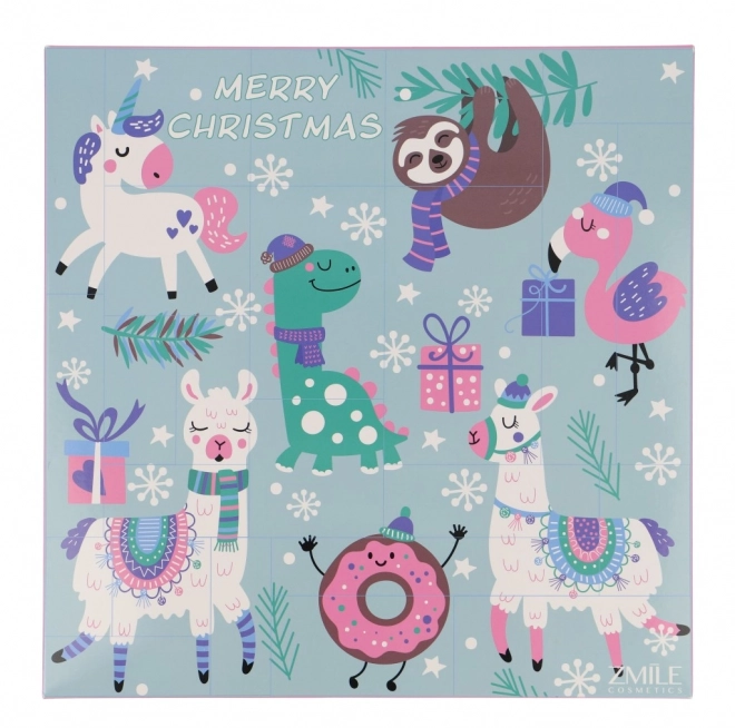 Adventní kosmetický kalendář Christmas holiday with animals