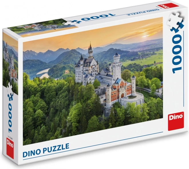 Puzzle Jarní Neuschwanstein
