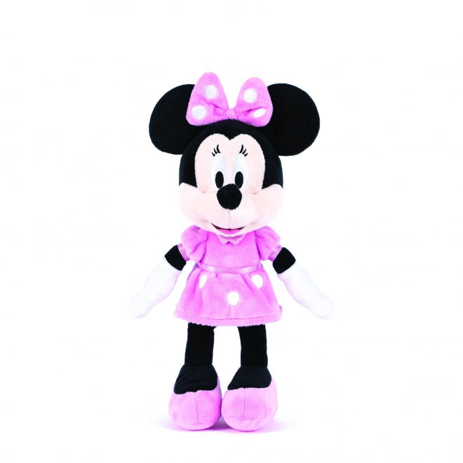 Plyšová Minnie v růžových šatech 30 cm