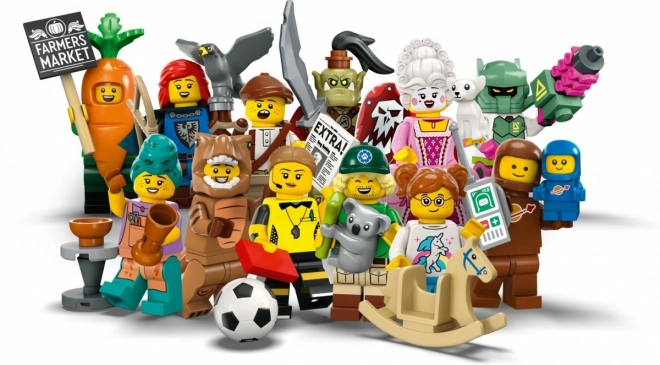 LEGO Minifigurky 71037 Série 24 - Vitrína 36 kusů