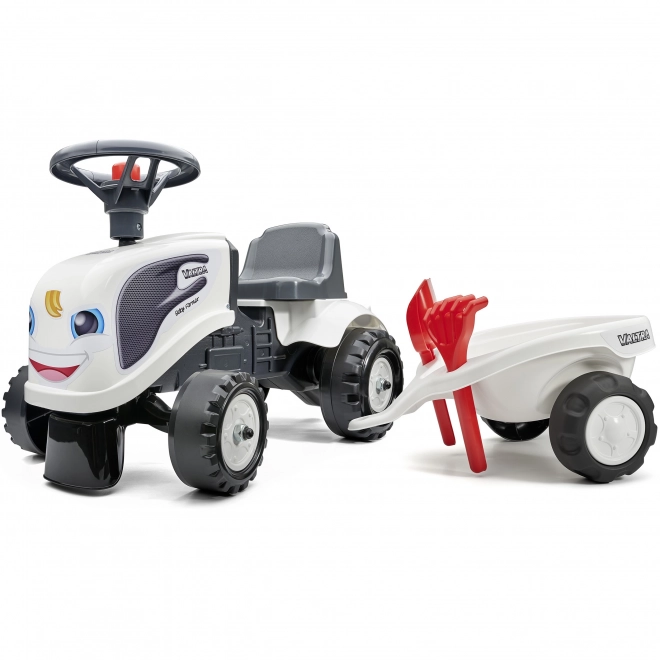 Dětský traktor Valtra s vlečkou a příslušenstvím