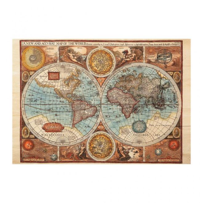 Mapa světa z R.1626 500D