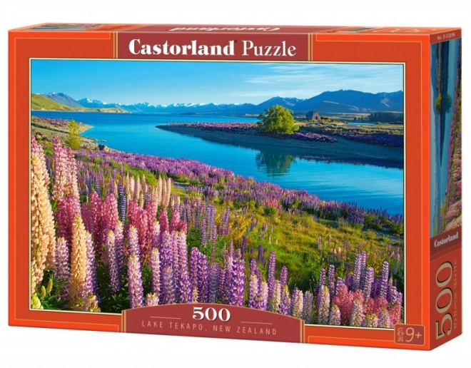 Puzzle 500 prvků Lake Tekapo Nový Zéland