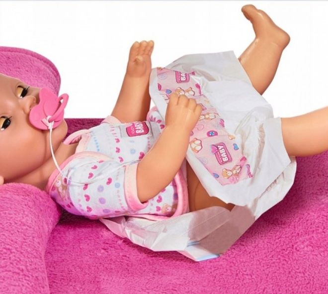 Funkční panenka 43 cm Novorozené dítě