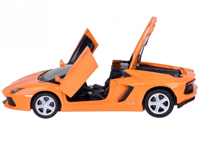 Kovový model auta Lamborghini Aventador Roadster 1:32 interaktivní