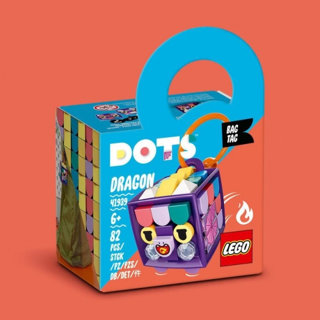 LEGO Dots 41939 Ozdoba na tašku – dráček