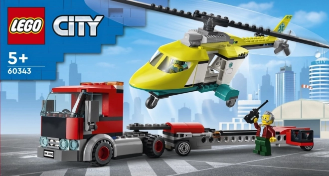 LEGO City 60343 Přeprava záchranářského vrtulníku