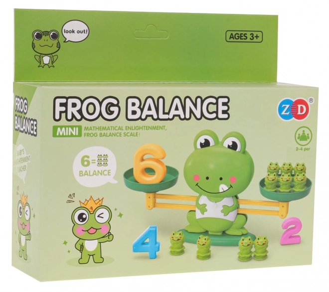 Arkádová hra Balancing Scale Frog