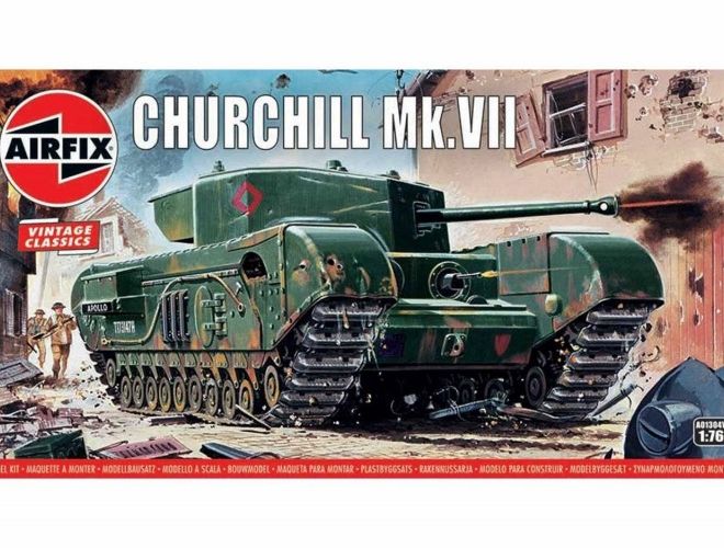 Plastikový model tanku Churchill MkVII