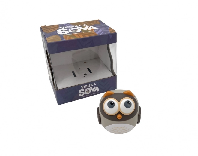 Veselá sova z dětské zoo