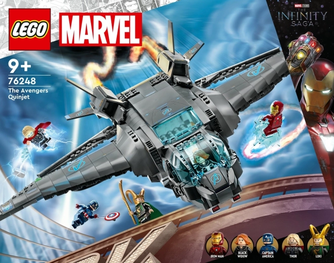 LEGO® Marvel 76248 Stíhačka Avengers Quinjet