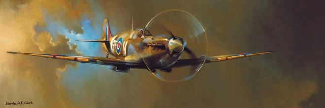 Panoramatické puzzle Spitfire 1000 dílků
