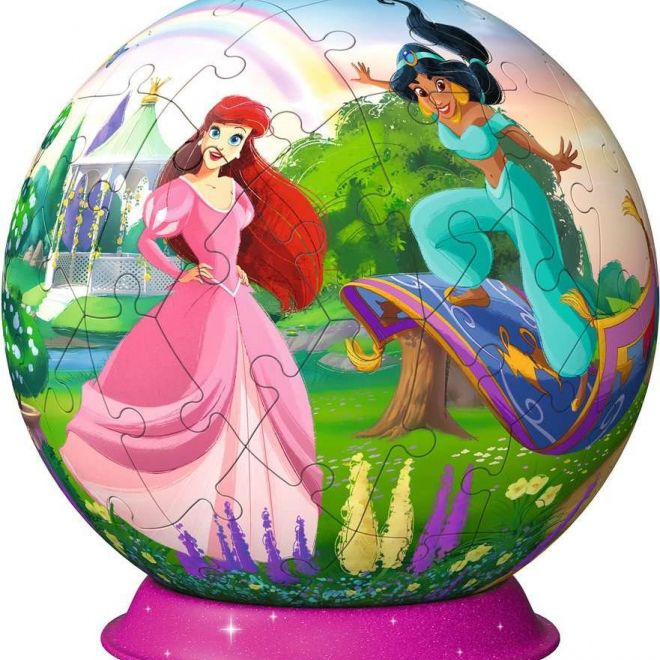 RAVENSBURGER 3D Puzzleball Disney princezny 73 dílků