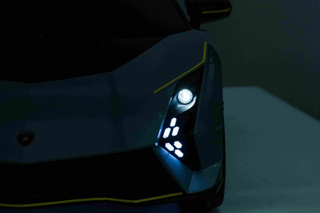Dětské elektrické autíčko Lamborghini Invencible šedé