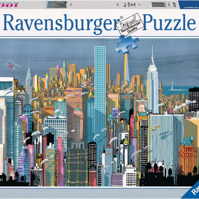 RAVENSBURGER Puzzle Město New York 1000 dílků