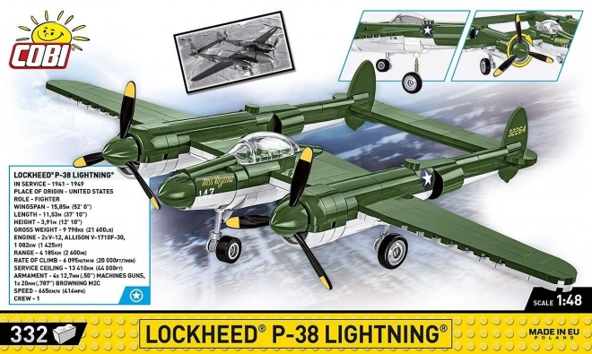 Lockheed P-38 Lightning 332 cihel