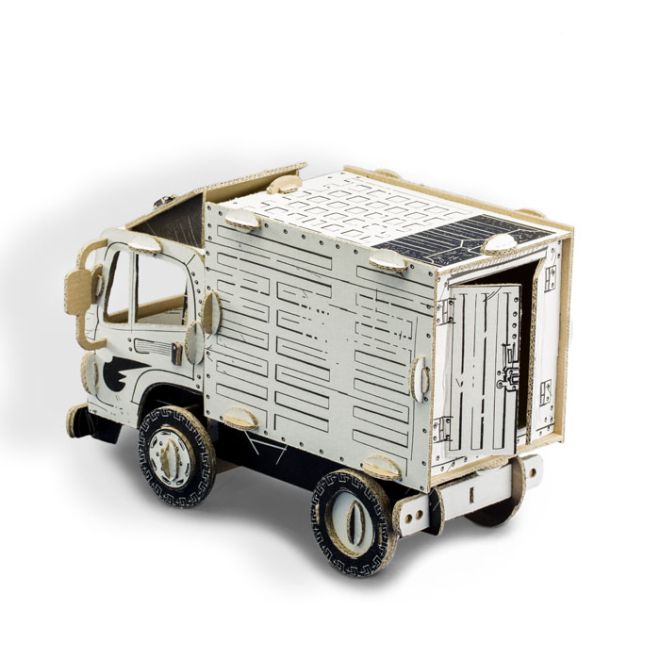 TO DO kartonová 3D skládačka Nákladní auto