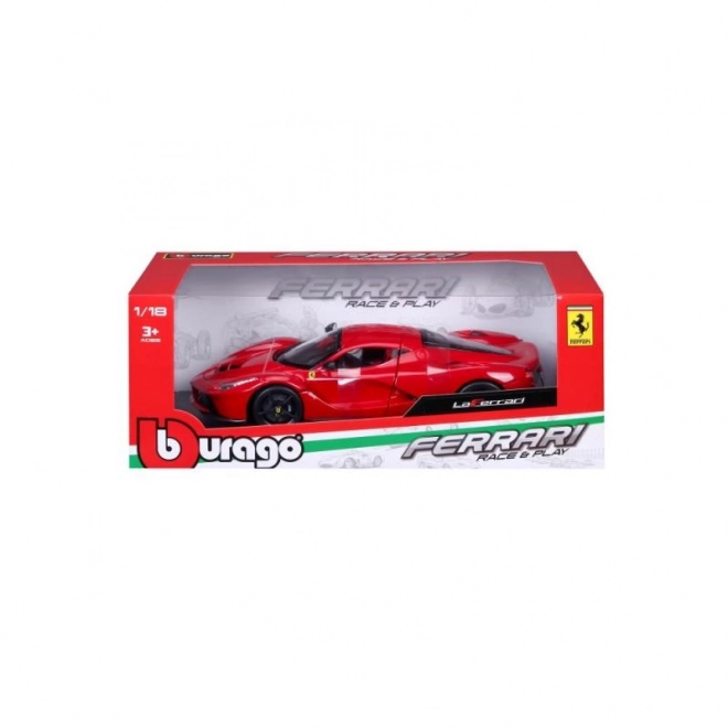 Bburago 1:18 La Ferrari červená