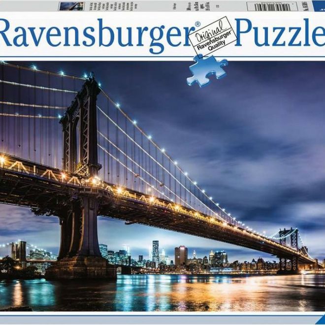 RAVENSBURGER Puzzle New York: Město, které nikdy nespí 500 dílků
