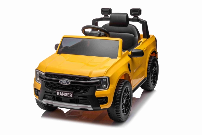 Dětský vůz Ford Ranger žlutý