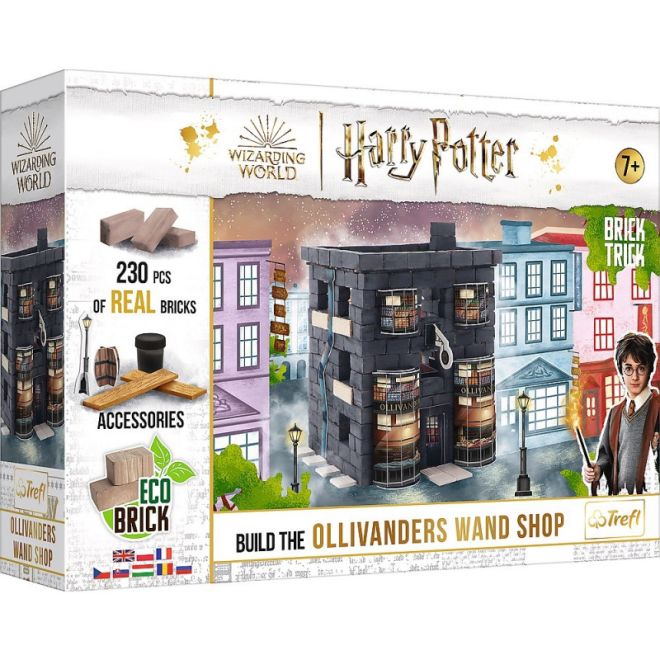 Cihlový trik blokuje Ollivanderův obchod s Harrym Potterem