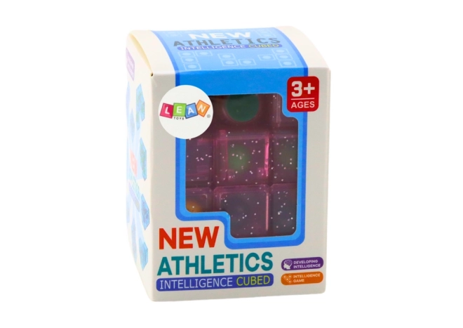 Logické puzzle Cube Game Pink