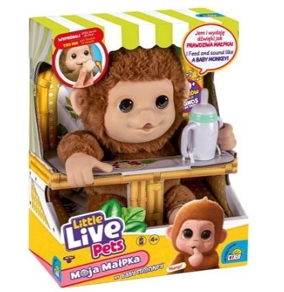 Interaktivní maskot Little Live Pets Opice