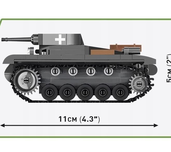 HC WWII Panzer II Ausf. A 250 kusů
