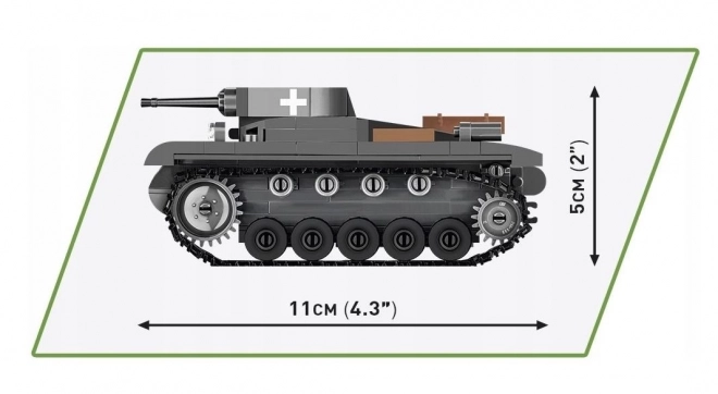 HC WWII Panzer II Ausf. A 250 kusů