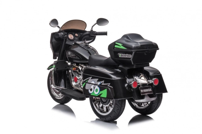 Tříkolový motocykl Goldwing na baterie Black