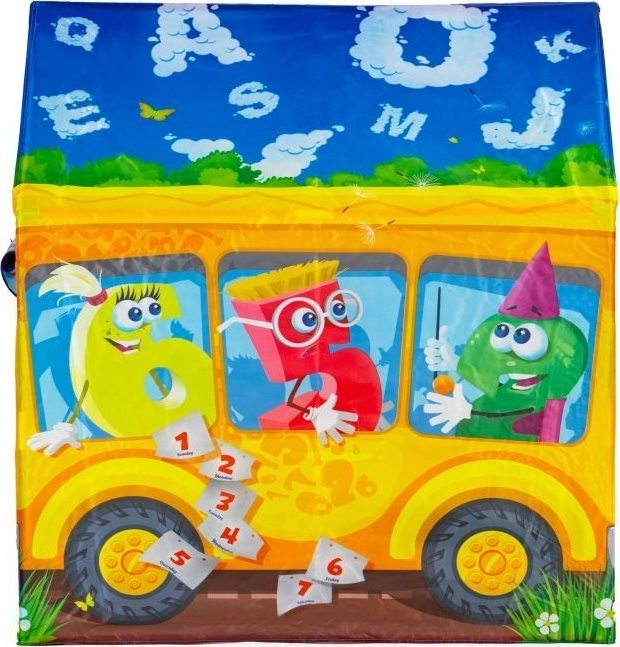 ECOTOYS Dětský stan na hraní Autobus