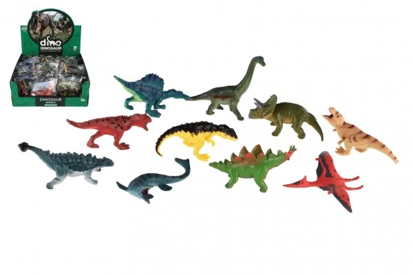 Plastový dinosaurus 7-9 cm mix druhů v sáčku