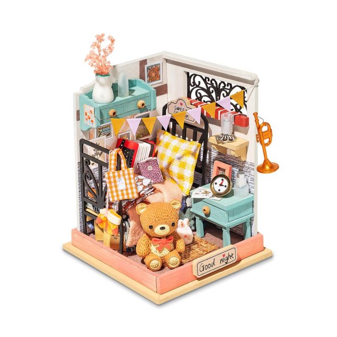 Ložnice sladké sny - DIY miniaturní domek