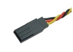 Servokabel se zásuvkou JR 30cm 22AWG kroucený