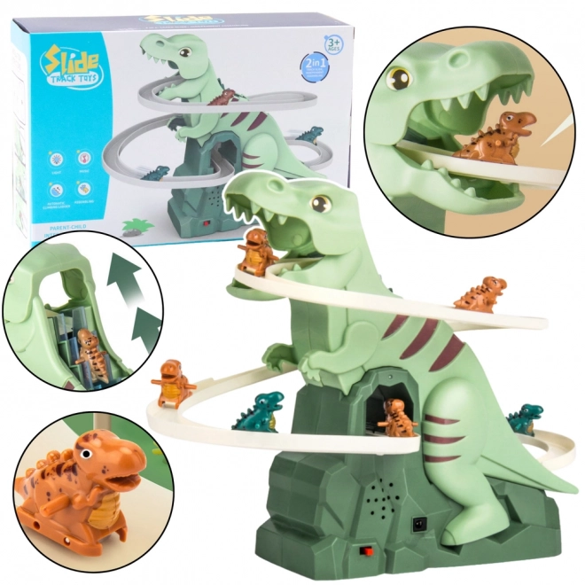 Zábavná horská dráha dinosaurů