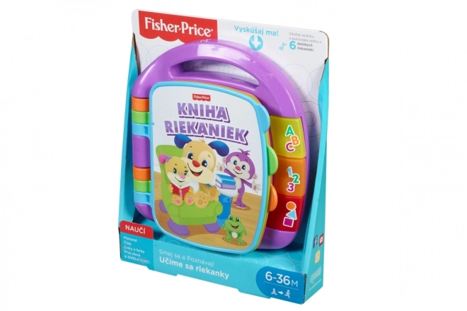 Fisher Price Učíme se říkanky FRC72 - SK slovensky