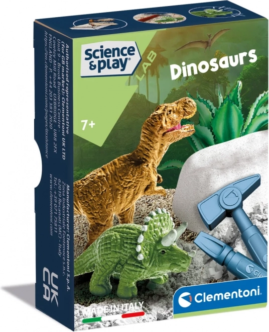 CLEMENTONI Science&Play Mini sada Dinosauři