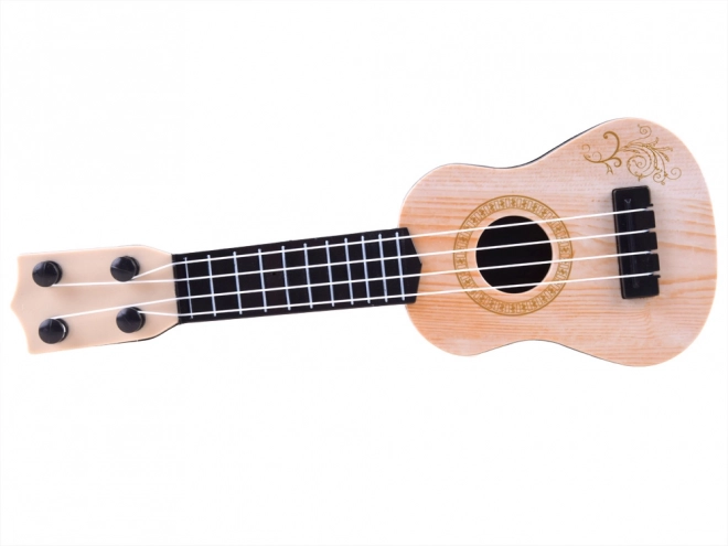 Mini ukulele pro děti 25 cm – krém