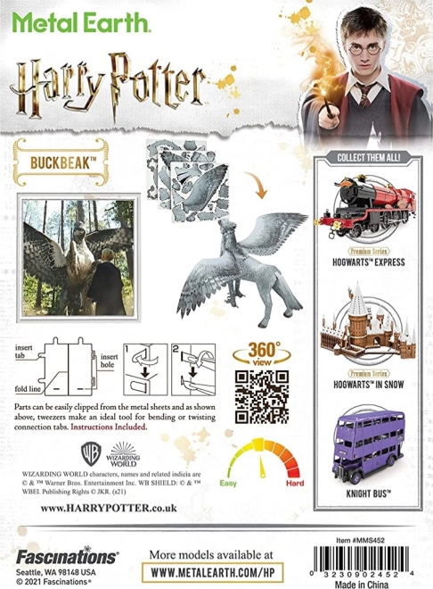 METAL EARTH 3D puzzle Harry Potter: Klofan