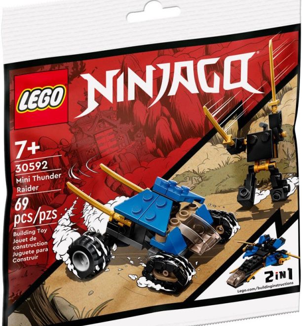 Kostky Ninjago 30592 Miniatura vozidla s bleskem