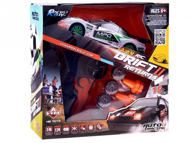 AUTO driftovací auto na dálkové ovládání RC kužely RC0506