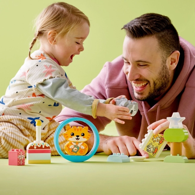 LEGO Duplo 10977 Moje první štěňátko a koťátko vydávající zvuky