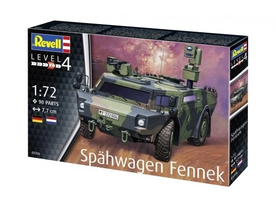 Plastikový model Spahwagen Fennek 1/72