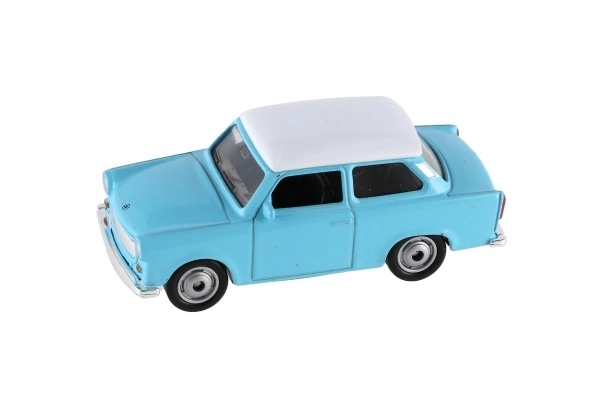 Auto Welly Trabant 1:60 kov 7cm volný chod v krabičce