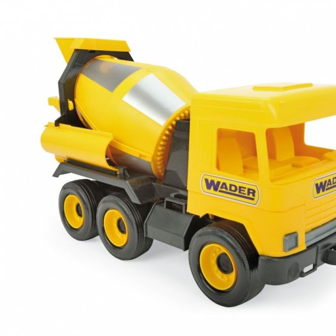Žlutá míchačka na beton 38 cm Middle Truck in a box
