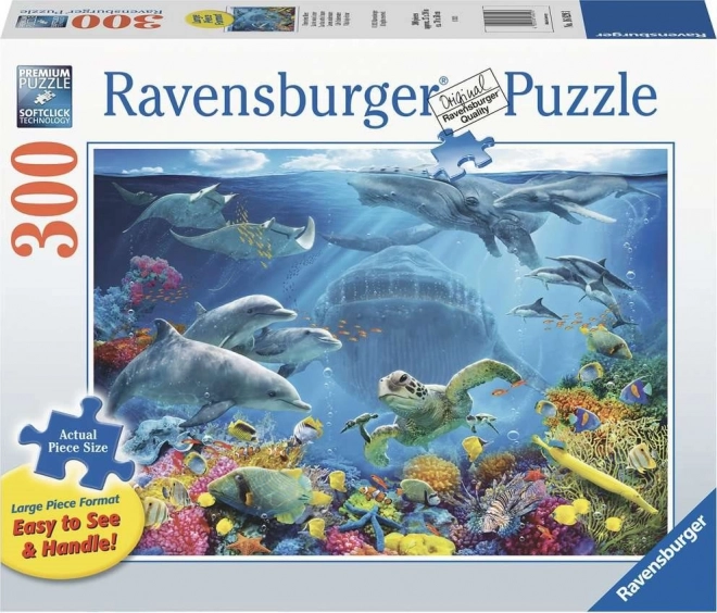 Puzzle Velký formát 300 dílků Podmořský život