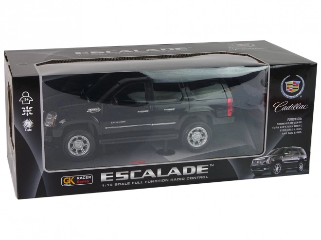 Cadillac Escalade R/C Černá světla Zvuk 1:16