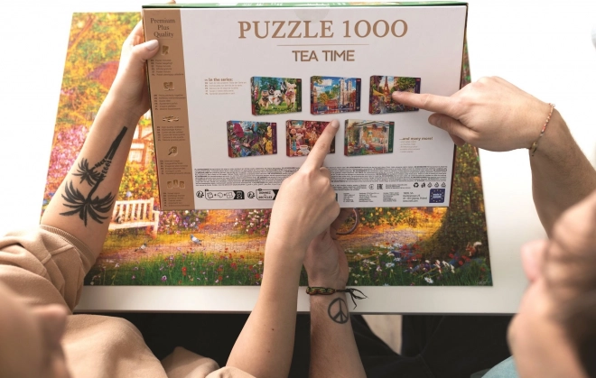 TREFL Puzzle Premium Plus Tea Time: Domov pro včelky 1000 dílků