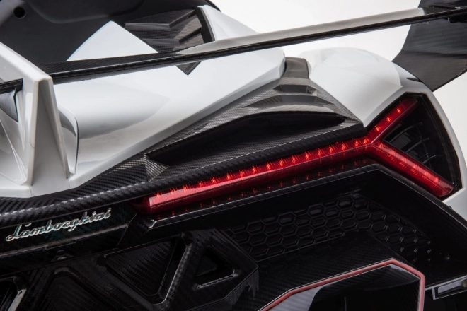 Lamborghini Veneno dětský elektrický vůz bílý