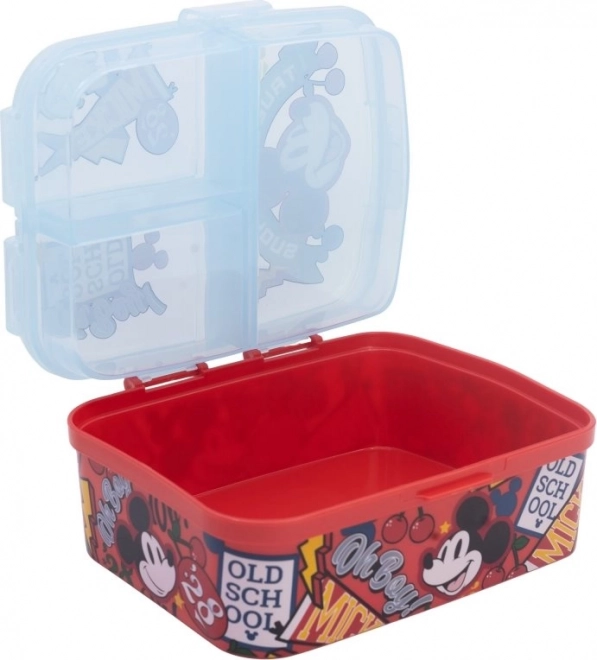 Svačinový box XL s motivem Mickey Mouse
